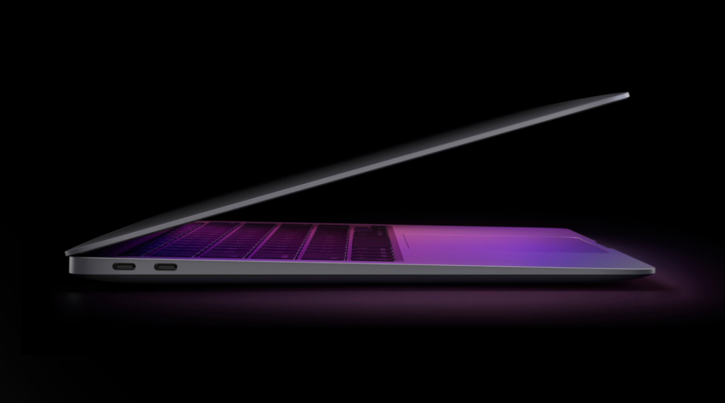 Ноутбук Apple Macbook Air 13" (2020) M1 8 ГБ, 256 ГБ SSD (MGN63), "серый космос"  - 1