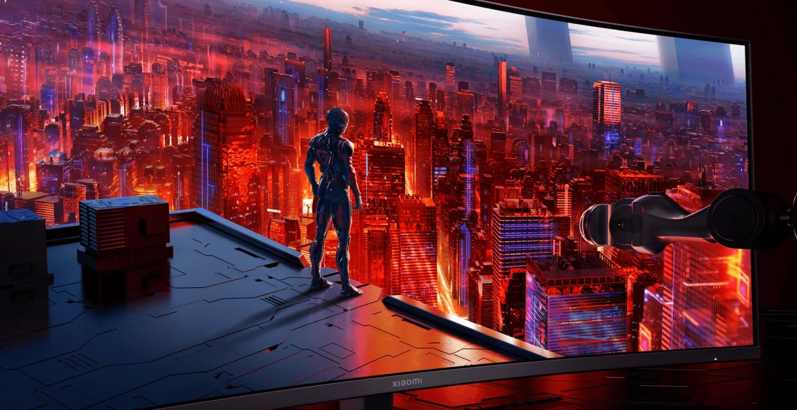 Монитор Xiaomi Redmi Monitor G34WQ 34" чёрный с регулируемым наклоном и высотой (C34WQBA-RG) Монитор Xiaomi Redmi Monitor G34WQ 34" чёрный с регулируемым наклоном и высотой (C34WQBA-RG) - 2