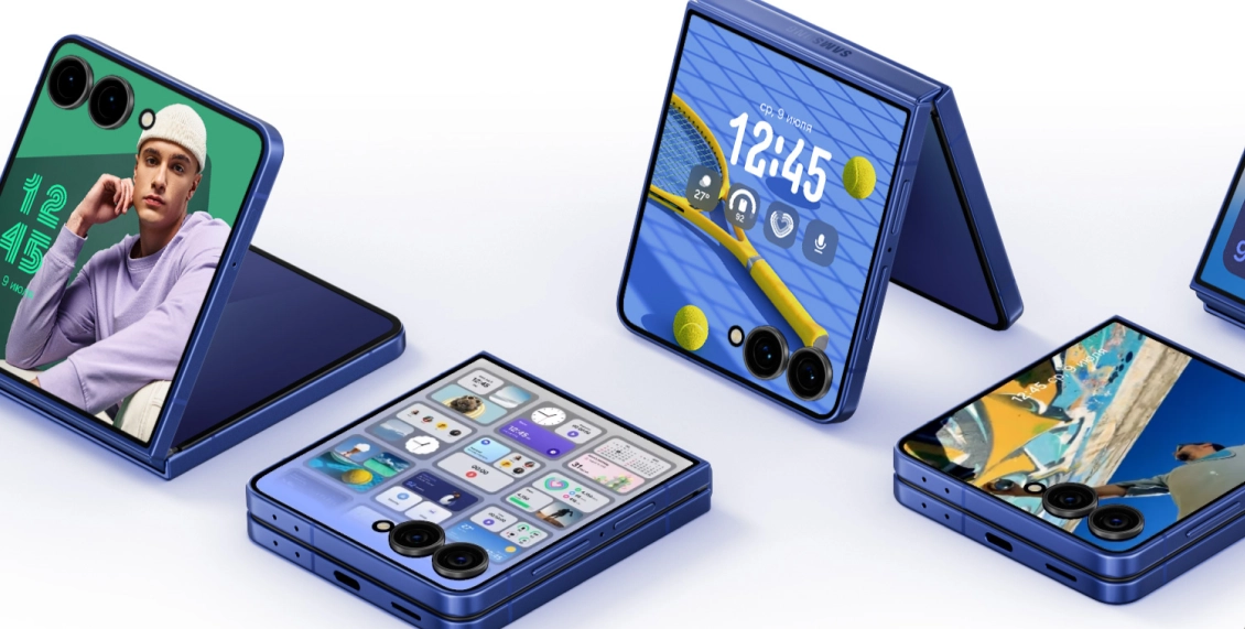 Смартфон Samsung Galaxy Z Flip 7 12/256 ГБ синий (1sim + eSim) - 1