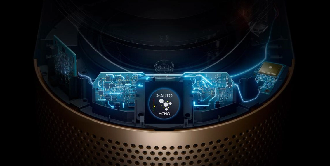 Очиститель воздуха Dyson Purifier Cool PC2 De-Nox TP12 бело-золотой Очиститель воздуха Dyson Purifier Cool PC2 De-Nox TP12 бело-золотой - 3