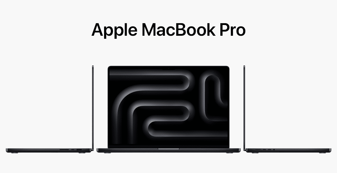 Ноутбук Apple Macbook Pro 14" (2023) M3 Pro 18 ГБ, 512 ГБ SSD (MRX33), "чёрный космос"  - 1