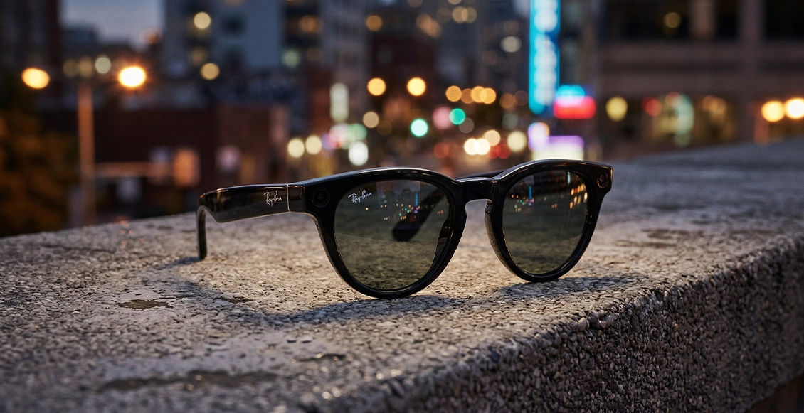 Умные очки Ray-Ban Headliner Gen 2 Shiny Black, Clear/Graphite Green Transitions, (50-23-150mm) - 4