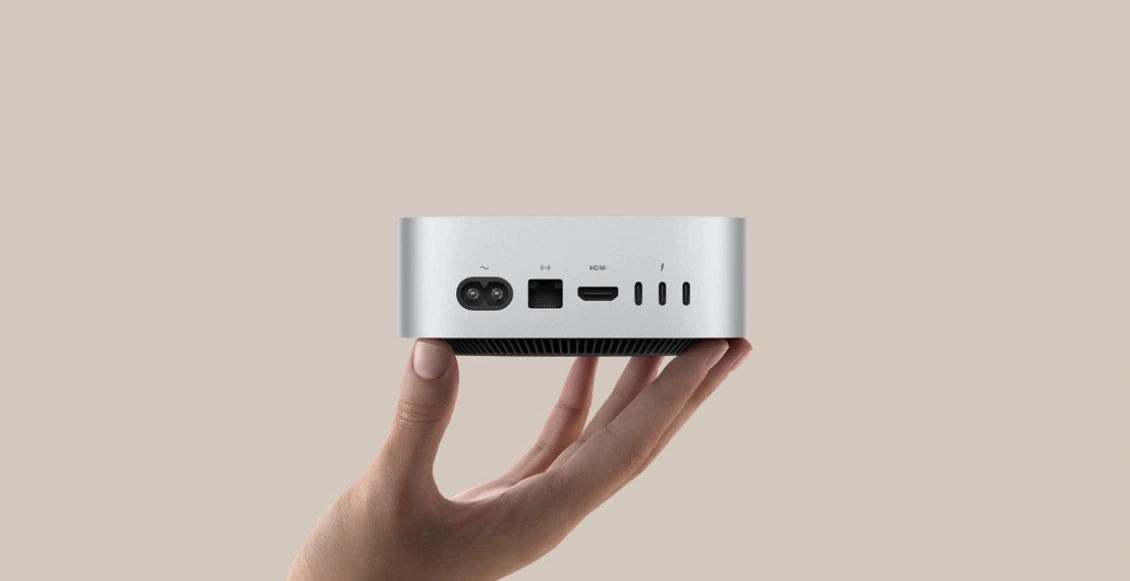 Системный блок Apple Mac mini M4 Pro 24 ГБ, 512 ГБ SSD, серебристый - 1