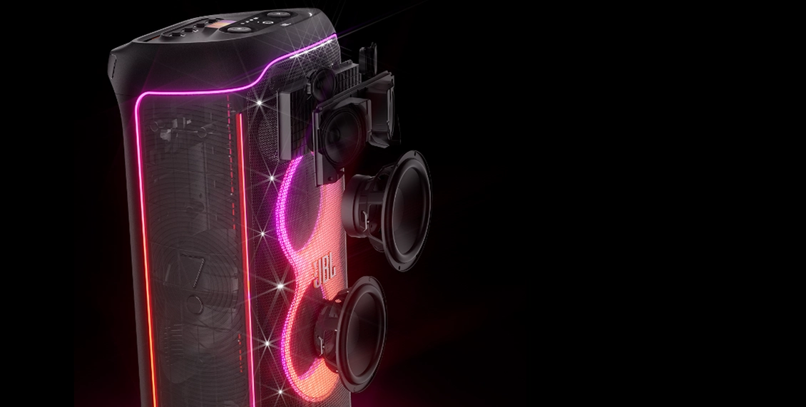 Акустическая система JBL Partybox Ultimate 1100 чёрный Акустическая система JBL Partybox Ultimate 1100 чёрный - 1