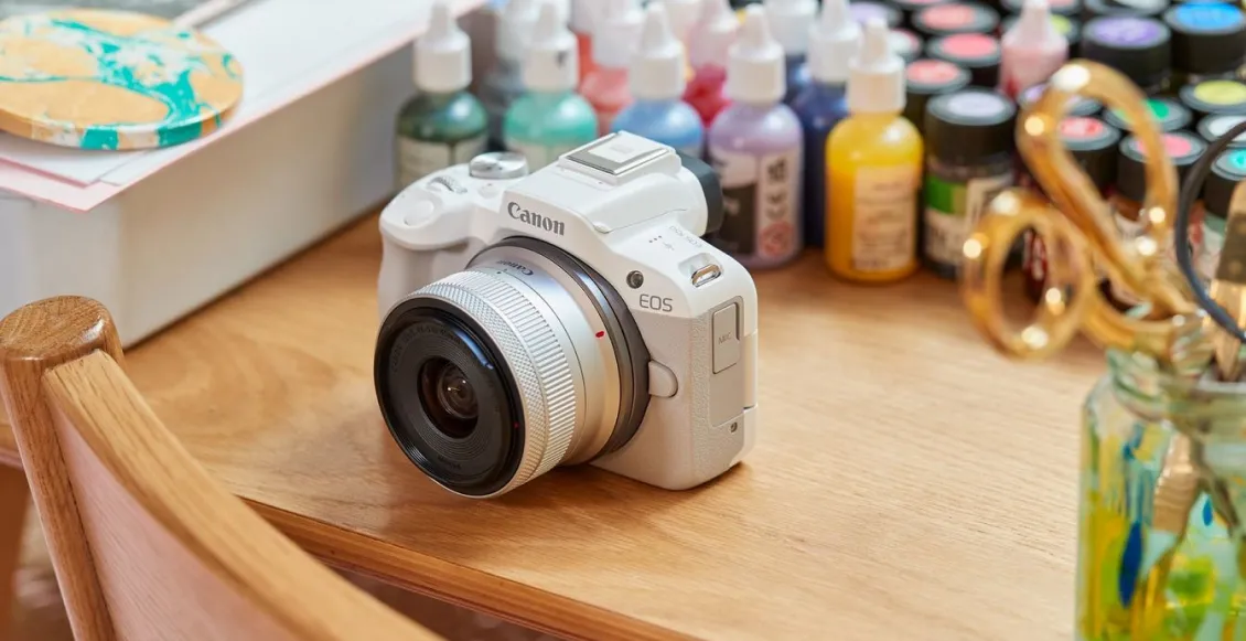 Фотоаппарат Canon EOS R50 Kit RF-S 18-45mm F4.5-6.3 IS STM чёрный - 1