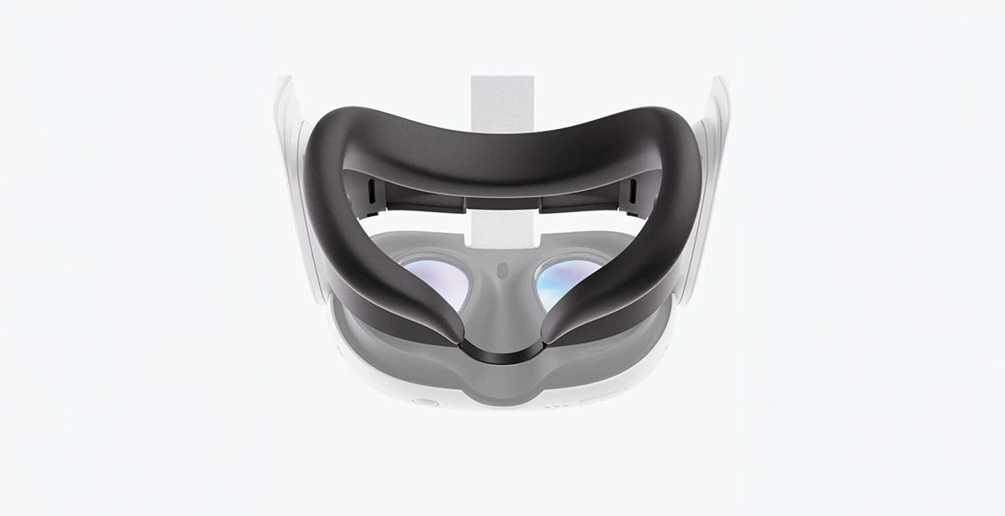 Лицевая накладка Oculus Silicon Facial Interface для Oculus Quest 3 пластик, силикон, чёрный Лицевая накладка Oculus Silicon Facial Interface для Oculus Quest 3 пластик, силикон, чёрный - 1