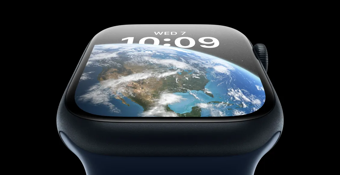 Умные часы Apple Watch Series 8 45mm GPS + Cellular Silver Stainless Steel Case White Sport Band M/L Умные часы Apple Watch Series 8 45mm GPS + Cellular Silver Stainless Steel Case White Sport Band M/L - 1