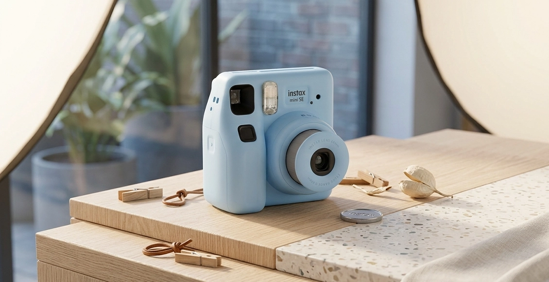 Фотоаппарат моментальной печати Fujifilm Instax Mini SE зелёный Фотоаппарат моментальной печати Fujifilm Instax Mini SE зелёный - 5