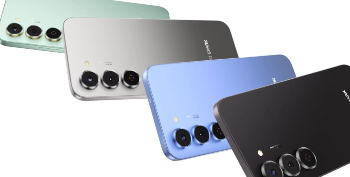 Смартфон Tecno Spark 40 Pro  8/256 ГБ чёрный (2sim)  - 1