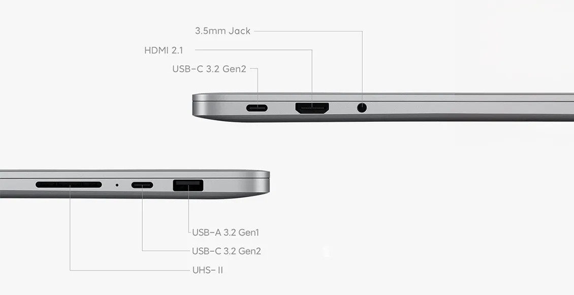Ноутбук Xiaomi RedmiBook Pro 15 (2023) Ryzen 7 7840HS Radeon Graphics 16 ГБ, 512 ГБ SSD (JYU4540CN), серый Ноутбук Xiaomi RedmiBook Pro 15 (2023) Ryzen 7 7840HS Radeon Graphics 16 ГБ, 512 ГБ SSD (JYU4540CN), серый - 4