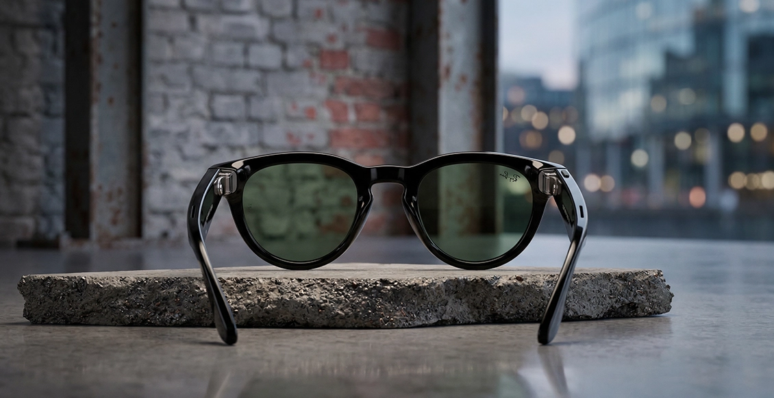 Умные очки Ray-Ban Headliner Gen 2 Shiny Black, Clear/Graphite Green Transitions, (50-23-150mm) - 3