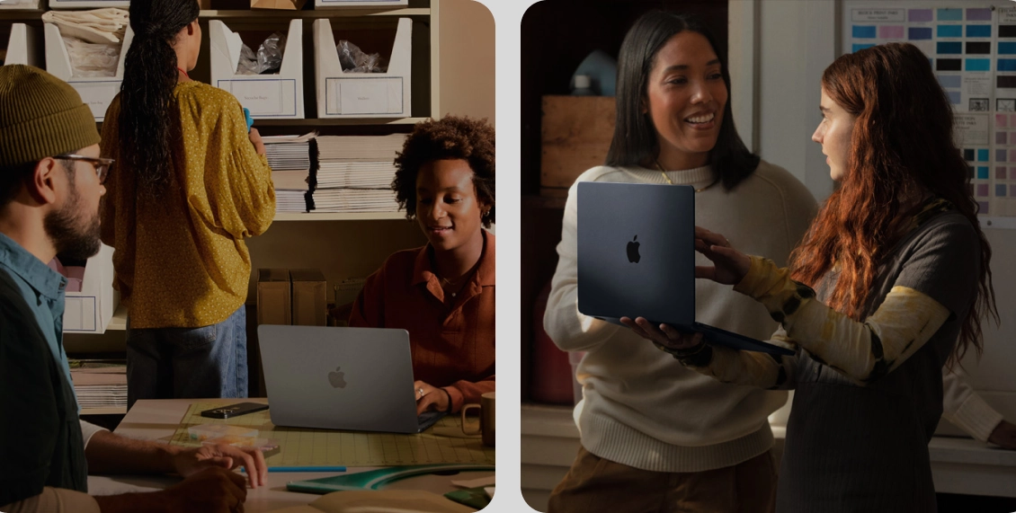 Ноутбук Apple Macbook Air 15" (2026) M5 16 ГБ, 1 ТБ SSD (MDVE4), "сияющая звезда" Ноутбук Apple Macbook Air 15" (2026) M5 16 ГБ, 1 ТБ SSD (MDVE4), "сияющая звезда" - 4