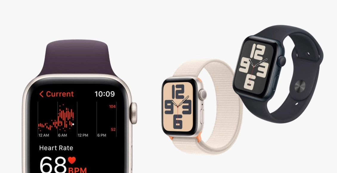 Умные часы Apple Watch SE (2023) 44mm GPS + Cellular Midnight Aluminium Case Midnight Sport Band S/M Умные часы Apple Watch SE (2023) 44mm GPS + Cellular Midnight Aluminium Case Midnight Sport Band S/M - 2