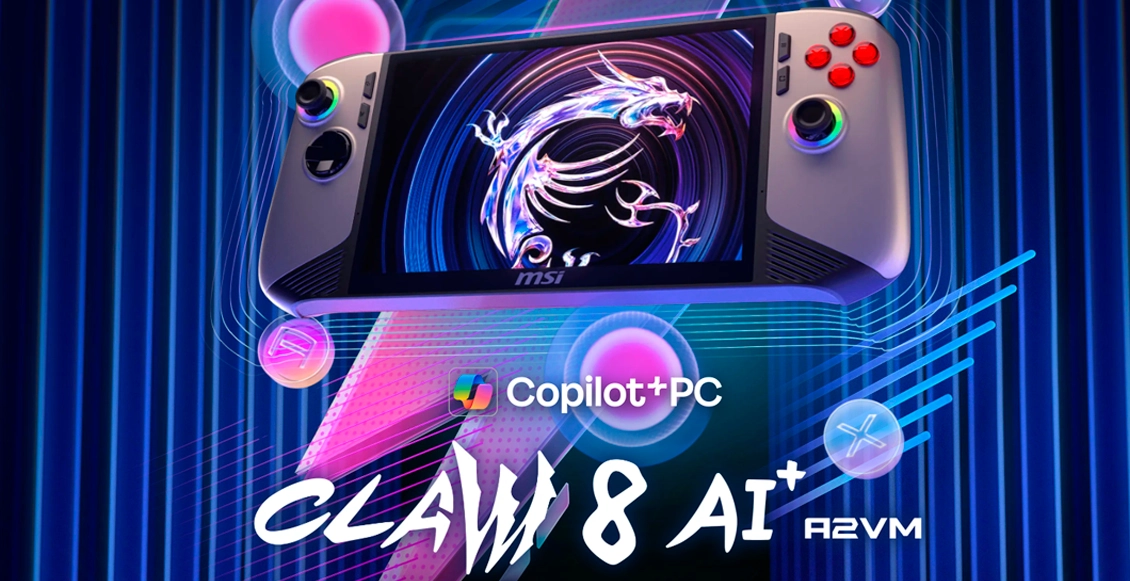 Игровая приставка MSI Claw 8 AI+ A2VM 1 ТБ "песчаная буря" - 1