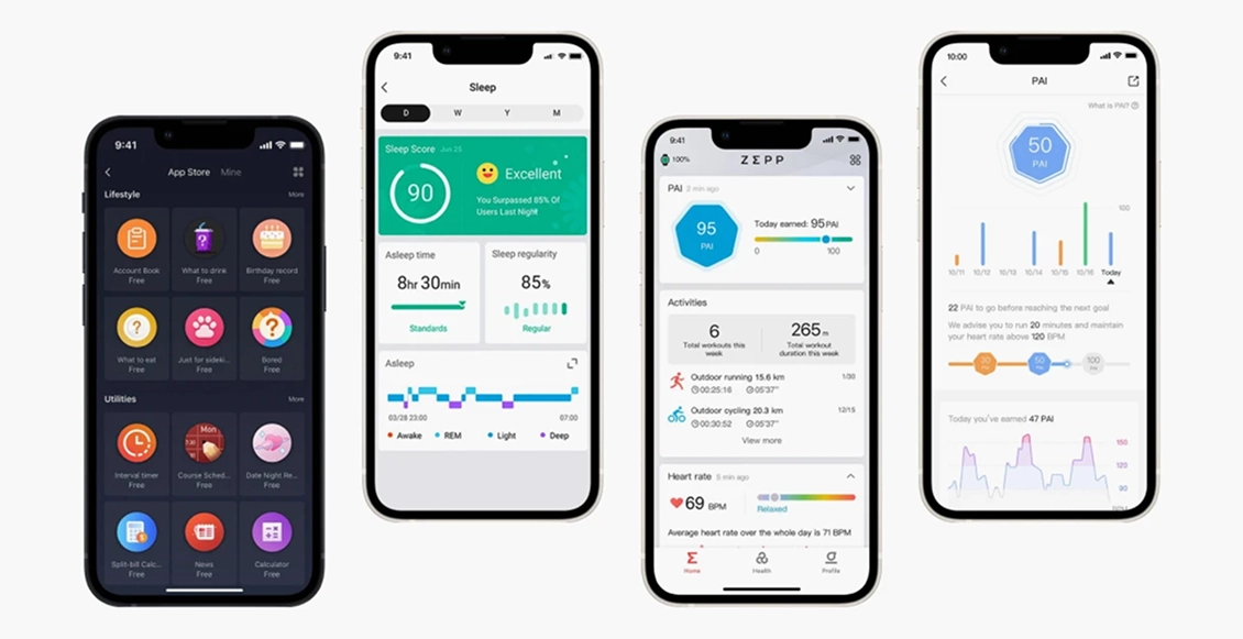 Умные часы Xiaomi Amazfit BIP 5 чёрный (чёрный ремешок) - 3