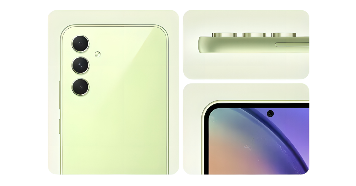 Смартфон Samsung Galaxy A54 5G 6/128 ГБ лаймовый (2sim - гибридный слот)  - 1