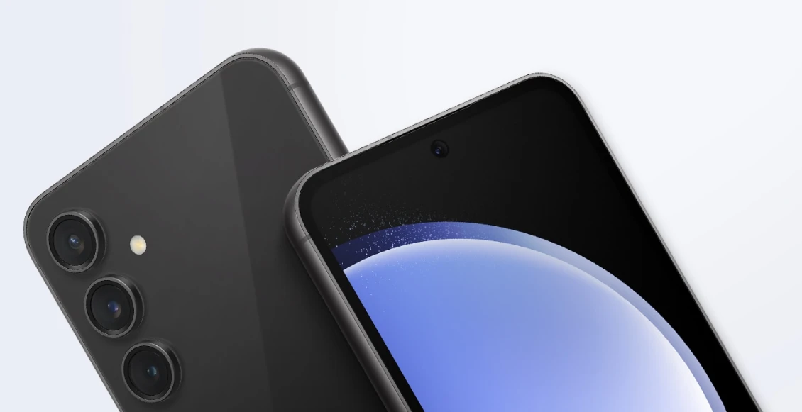 Смартфон Samsung Galaxy S23 FE 8/256 ГБ бежевый (2sim + eSim)  - 1