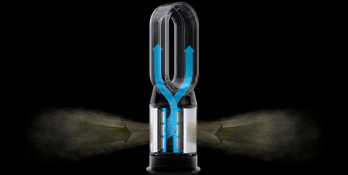 Очиститель воздуха Dyson Hot+Cool Formaldehyde HP09 никель, золотой Очиститель воздуха Dyson Hot+Cool Formaldehyde HP09 никель, золотой - 3