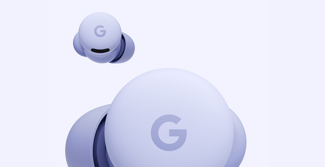 Беспроводные наушники Google Pixel Buds 2a серый  - 1