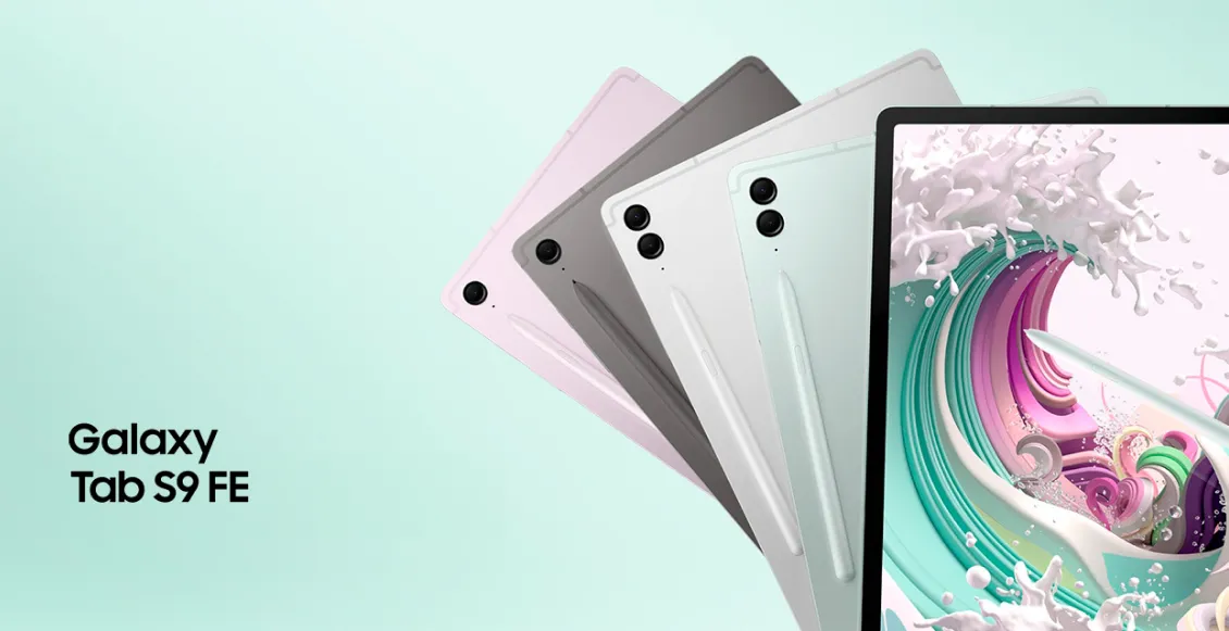 Планшет Samsung Galaxy Tab S9 FE (SM-X510) Wi-Fi 6/128 ГБ серебристый  - 1