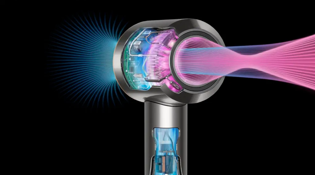 Фен Dyson Supersonic HD07 никель, фуксия Фен Dyson Supersonic HD07 никель, фуксия - 1