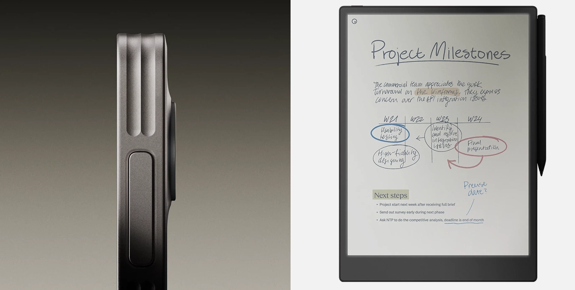 Графический планшет reMarkable Paper Pro 2/64 ГБ серый Графический планшет reMarkable Paper Pro 2/64 ГБ серый - 7