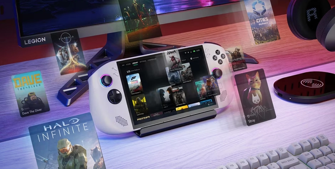 Игровая приставка Lenovo Legion Go S Z1 Extreme (SteamOS) 1 ТБ чёрный - 1