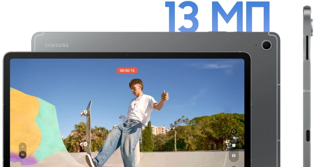 Планшет Samsung Galaxy Tab S10 FE Plus (SM-X626B) Wi-Fi + Cellular 8/128 ГБ голубой (1sim + eSim) Планшет Samsung Galaxy Tab S10 FE Plus (SM-X626B) Wi-Fi + Cellular 8/128 ГБ голубой (1sim + eSim) - 3