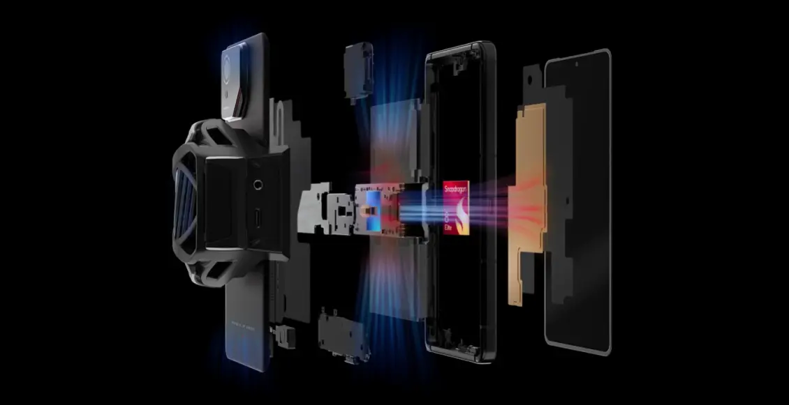 Смартфон ASUS ROG Phone 9 12/512 ГБ чёрный (2sim) Смартфон ASUS ROG Phone 9 12/512 ГБ чёрный (2sim) - 5