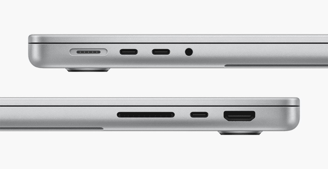 Ноутбук Apple Macbook Pro 14" (2023) M3 Pro 18 ГБ, 512 ГБ SSD (MRX33), "чёрный космос" Ноутбук Apple Macbook Pro 14" (2023) M3 Pro 18 ГБ, 512 ГБ SSD (MRX33), "чёрный космос" - 3
