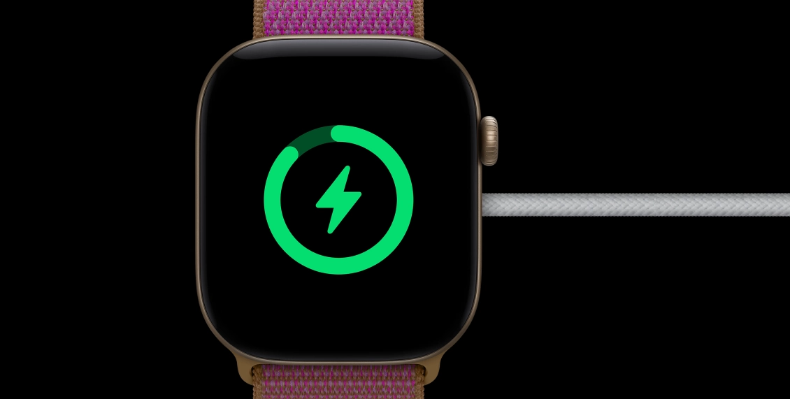 Умные часы Apple Watch Series 12 42mm GPS Light Gold Aluminum Case Burgundy Sport Band S/M Умные часы Apple Watch Series 12 42mm GPS Light Gold Aluminum Case Burgundy Sport Band S/M - 6
