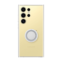 Клип-кейс (накладка) Samsung Clear Gadget Case для Samsung Galaxy S24 Ultra полиуретан, поликарбонат, прозрачный