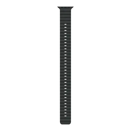 Ремешок Apple Ocean Band Extension для Apple Watch 44 / 45 / 46 / 49mm фторэластомер Black Black Titanium (One Size) - 2