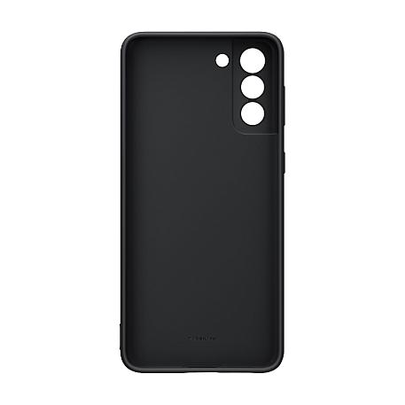 Клип-кейс (накладка) Samsung Silicone cover для Samsung Galaxy S21 Plus силикон, чёрный - 3