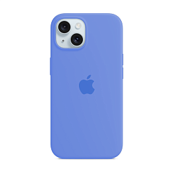 Клип-кейс (накладка) Silicone Case для Apple iPhone 15 Plus силикон, лавандовый