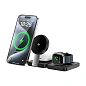 Беспроводное зарядное устройство WIWU Folding Wireless Charger QI2 3in1 15 Вт