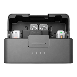 Микрофон беспроводной DJI MIC Mini 2S (2 TX  + 1 RX + Charging Case), чёрный