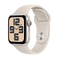 Умные часы Apple Watch SE (2022) 40mm GPS (Уценка) Starlight Aluminium Case Starlight Sport Band M/L (хорошее состояние, витринный образец)
