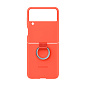 Клип-кейс (накладка) Samsung Silicone cover With Ring для Samsung Galaxy Z Flip 3
