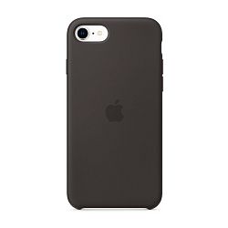 Клип-кейс (накладка) Apple Silicone Case для Apple iPhone SE 2020 / 2022 силикон, Black