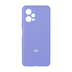 Клип-кейс (накладка) для Xiaomi Redmi Note 12 5G / Poco X5 5G силикон, лавандовый
