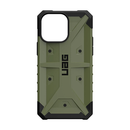 Клип-кейс (накладка) UAG Pathfinder для Apple iPhone 14 Pro поликарбонат, оливковый - 3