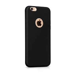 Клип-кейс (накладка) Hoco Fascination для Apple iPhone 7 / 8 / SE 2020 / 2022 силикон, чёрный