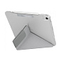 Чехол-книжка UNIQ Camden для Apple iPad Air 10.9" (2020 / 2022) (Уценка) серый (хорошее состояние, точка на чехле) - 3