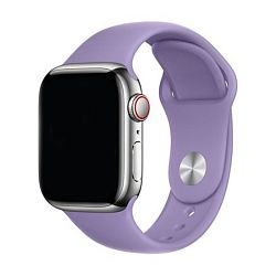 Спортивный ремешок для Apple Watch 38 / 40 / 41 / 42mm фторэластомер лавандовый