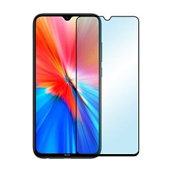 Защитное стекло 3D Premium для Xiaomi Redmi Note 8 / Redmi Note 8 (2021), черная рамка