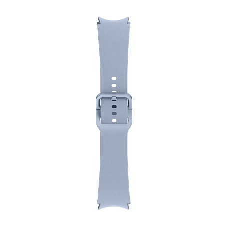 Спортивный ремешок Samsung Sport Band One Click для Samsung Watch 20mm фторэластомер голубой - 4