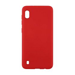 Клип-кейс (накладка) Silicone cover для Samsung Galaxy A10 силикон, красный