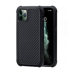 Клип-кейс (накладка) Pitaka MagEZ Case Pro для Apple iPhone 11 Pro кевлар (арамид), чёрно-серый (полоска)