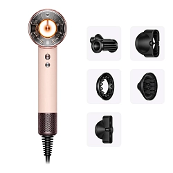 Фен Dyson Supersonic Nural HD16 Straight+Wavy Ceramic Pink / Rose Gold